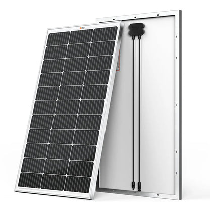 MEGA 100 | 100 Watt Solar Panel | Premier 12V Off-Grid Solar Panel for Vans, Campers, Boats | 25-Year Output Warranty | UL Certified Phoenyx Domes