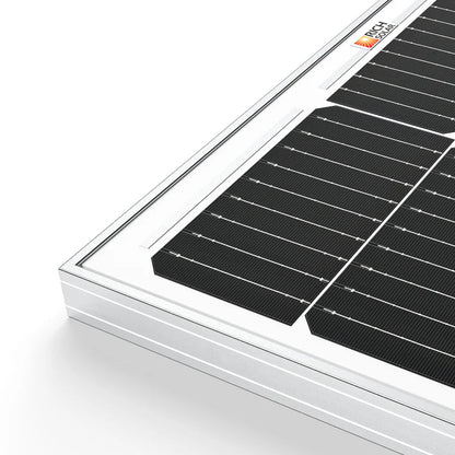 MEGA 100 | 100 Watt Solar Panel | Premier 12V Off-Grid Solar Panel for Vans, Campers, Boats | 25-Year Output Warranty | UL Certified Phoenyx Domes