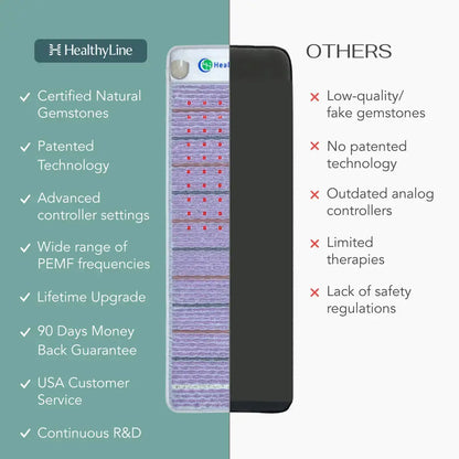 Professional PEMF Therapy Mat with Custom Programs