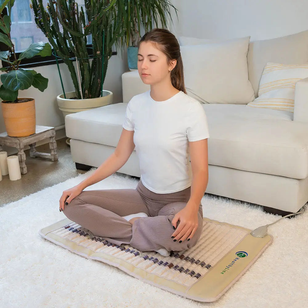 Deep Relaxation with Far Infrared Therapy Mat