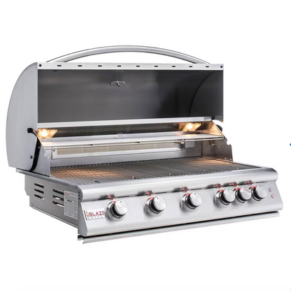 Blaze Supreme 40" Pro Grill – 5-Burner Built-In Propane Gas Grill