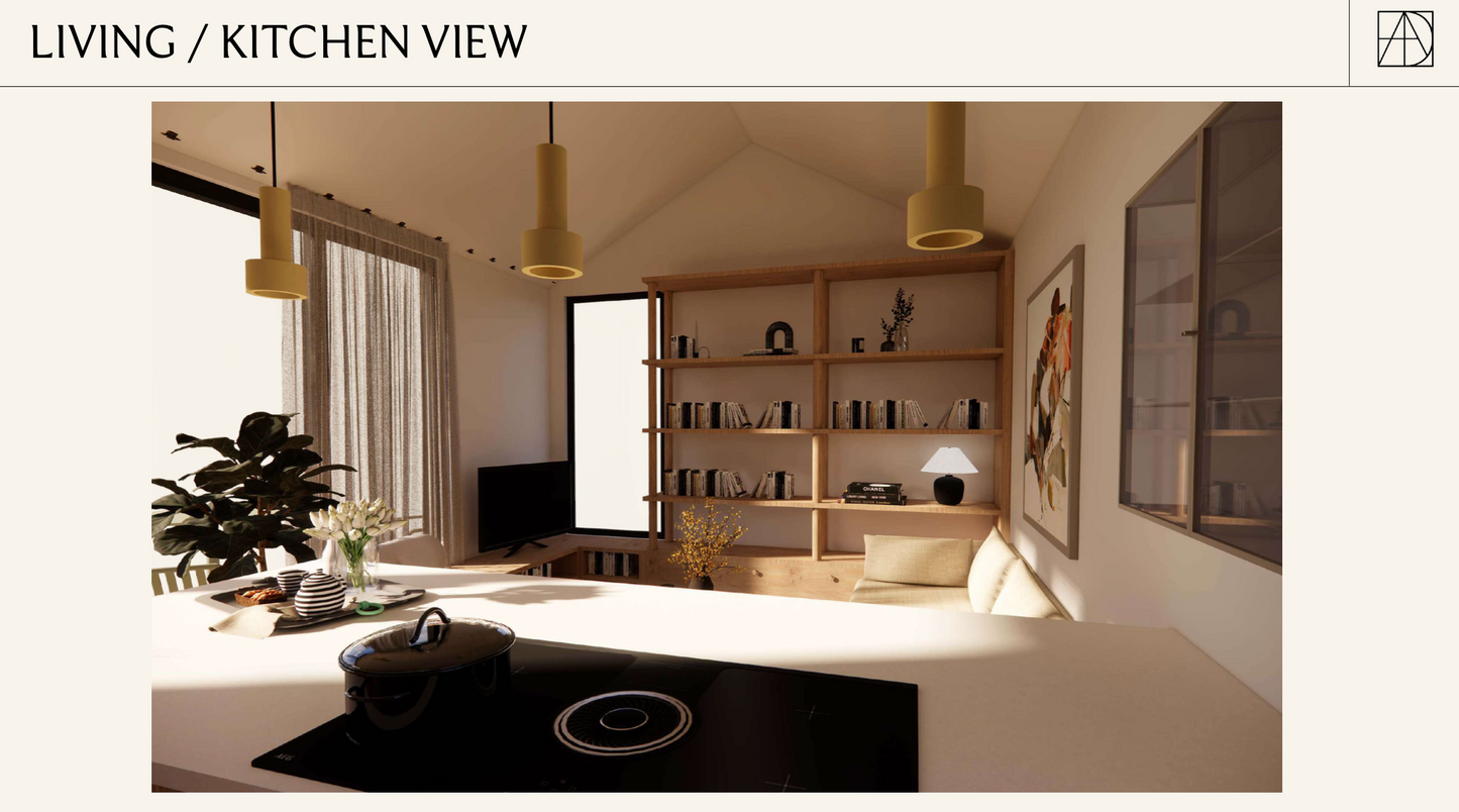 Anna Modular Home Offset Living