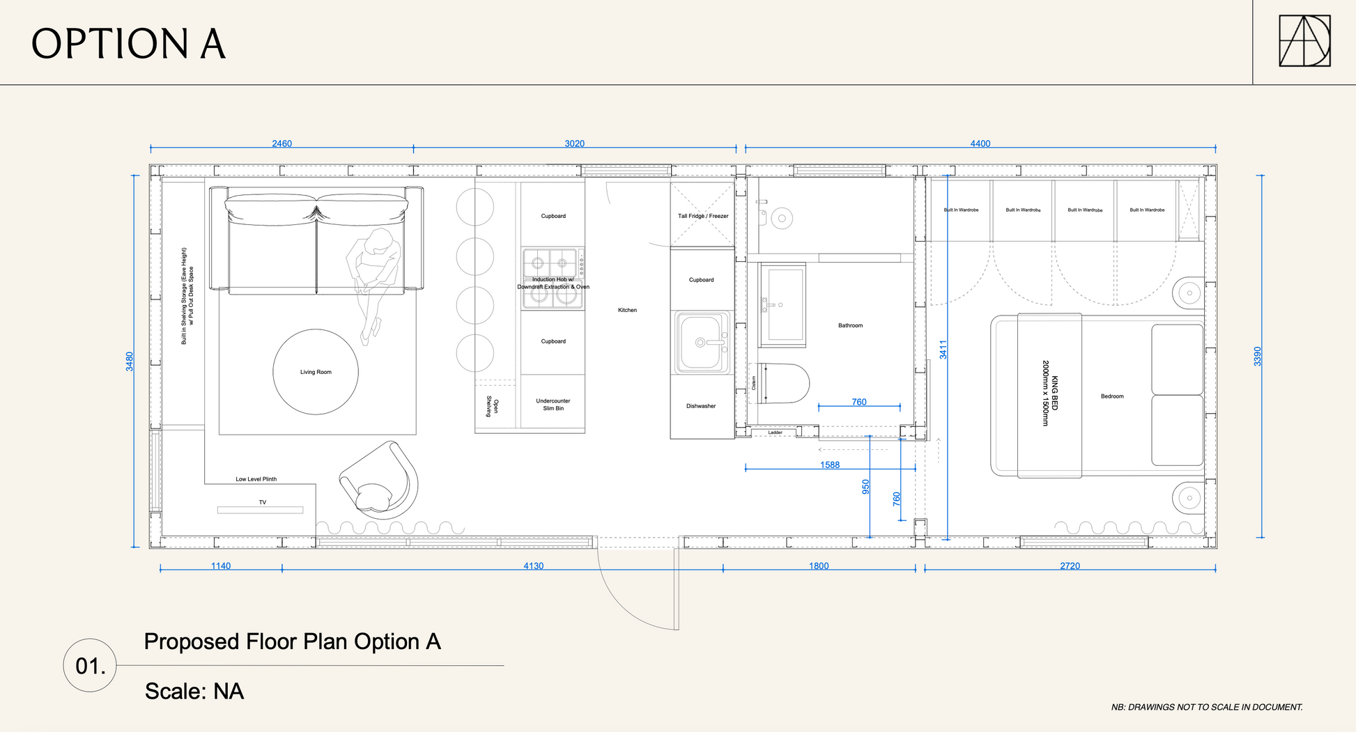 Anna Modular Home Offset Living