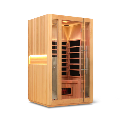 2 Person Full Spectrum "Smart" WIFI Infrared Sauna Health Smart