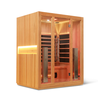 3 Person Full Spectrum "Smart" WIFI Infrared Sauna Health Smart