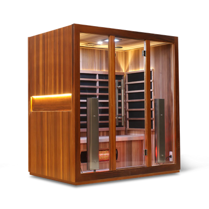 4 Person Full Spectrum "Smart" WIFI Infrared Sauna Health Smart