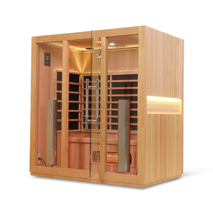 4 Person Full Spectrum "Smart" WIFI Infrared Sauna Health Smart