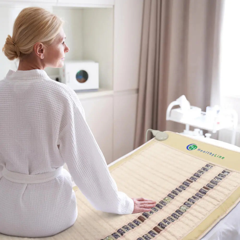 Deep Relaxation with Far Infrared Therapy Mat