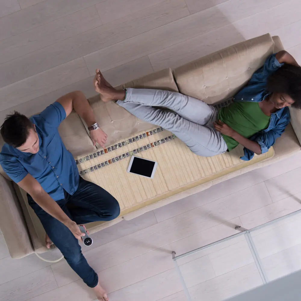 Deep Relaxation with Far Infrared Therapy Mat
