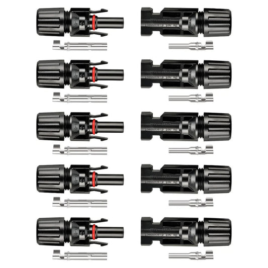 Solar Connectors | Solar Panel Connectors with Male and Female Connection | DIY Rich Solar