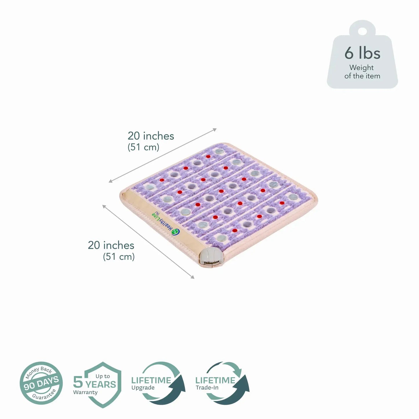 TAJ Series PEMF Infrared Mat for Deep Pain Relief