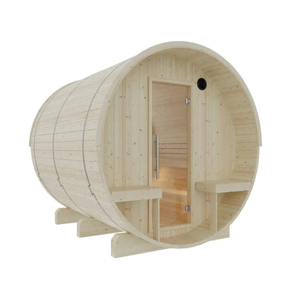 Transform Your Backyard with a Spacious Sauna Retreat