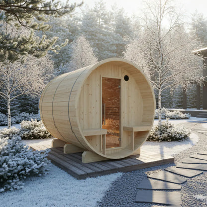 Transform Your Backyard with a Spacious Sauna Retreat
