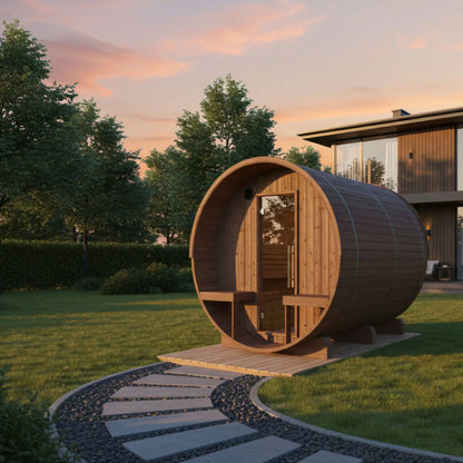 Transform Your Backyard with a Spacious Sauna Retreat