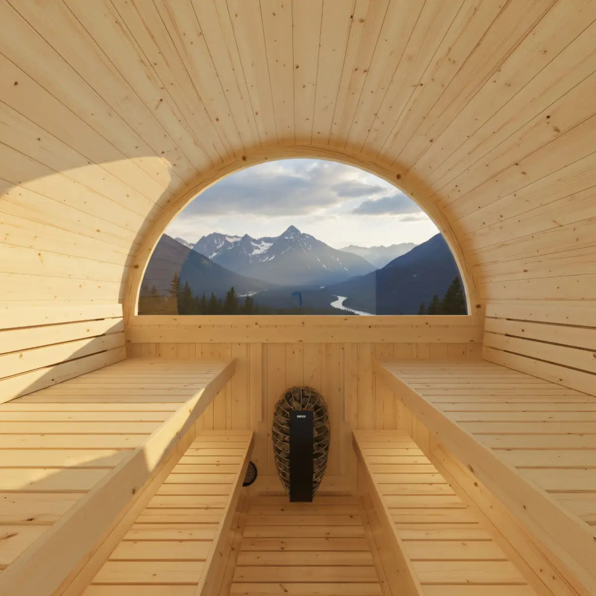 Transform Your Backyard with a Spacious Sauna Retreat