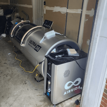 Airvida Ultra  1.3-2.0 ATA Hard Shell Lying Hyperbaric Chambers The Recovery Outlet
