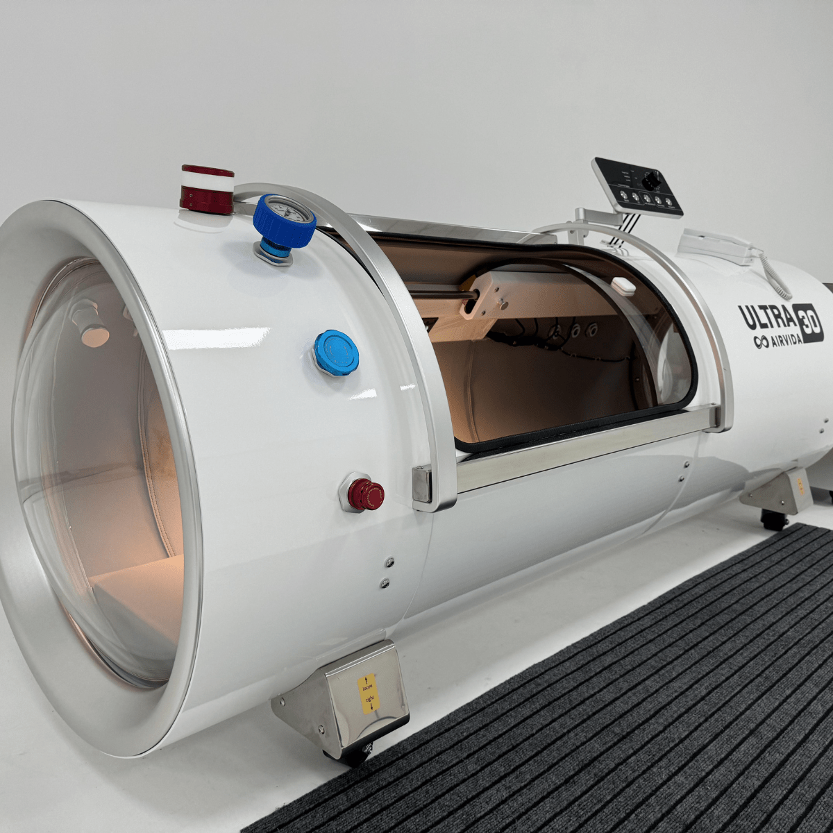 Airvida Ultra  1.3-2.0 ATA Hard Shell Lying Hyperbaric Chambers The Recovery Outlet