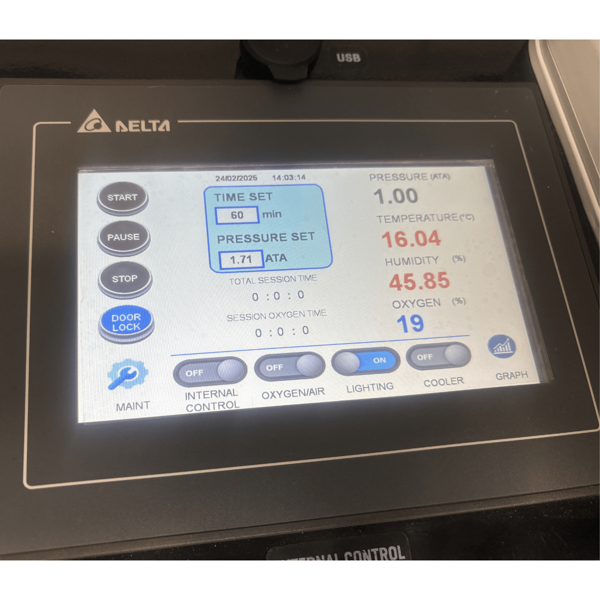 2.0 ATA Hardshell Multiplace Hyperbaric Chamber with BIBS Mask The Recovery Outlet