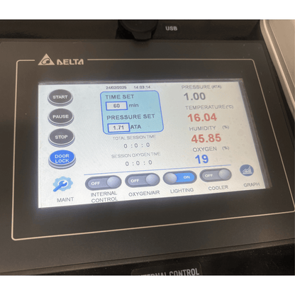 2.0 ATA Hardshell Multiplace Hyperbaric Chamber with BIBS Mask The Recovery Outlet