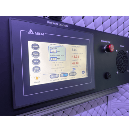 2.0 ATA Hardshell Multiplace Hyperbaric Chamber with BIBS Mask The Recovery Outlet