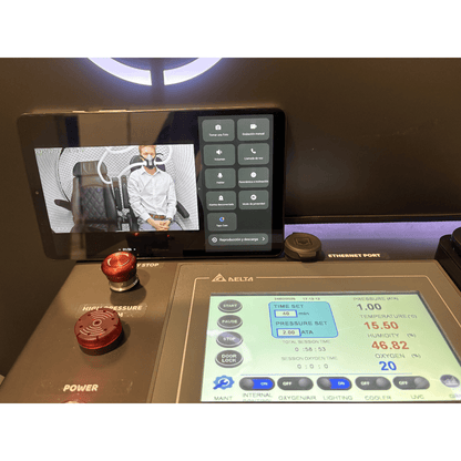 2.0 ATA Hardshell Multiplace Hyperbaric Chamber with BIBS Mask The Recovery Outlet