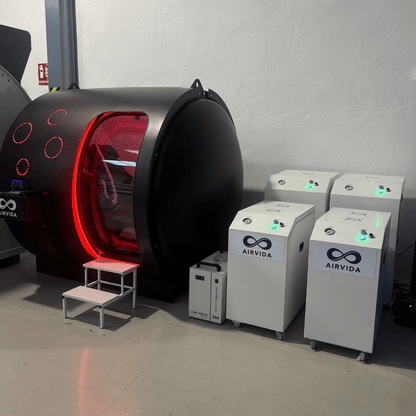 2.0 ATA Hardshell Multiplace Hyperbaric Chamber with BIBS Mask The Recovery Outlet