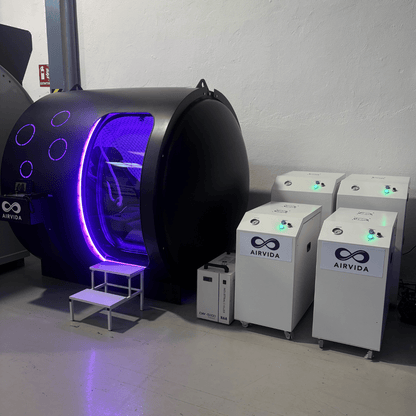 2.0 ATA Hardshell Multiplace Hyperbaric Chamber with BIBS Mask The Recovery Outlet