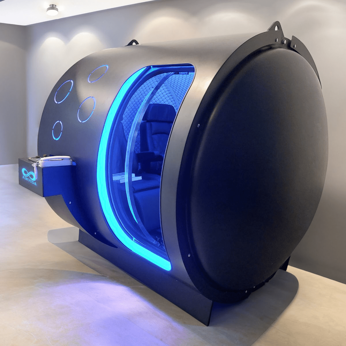 2.0 ATA Hardshell Multiplace Hyperbaric Chamber with BIBS Mask The Recovery Outlet