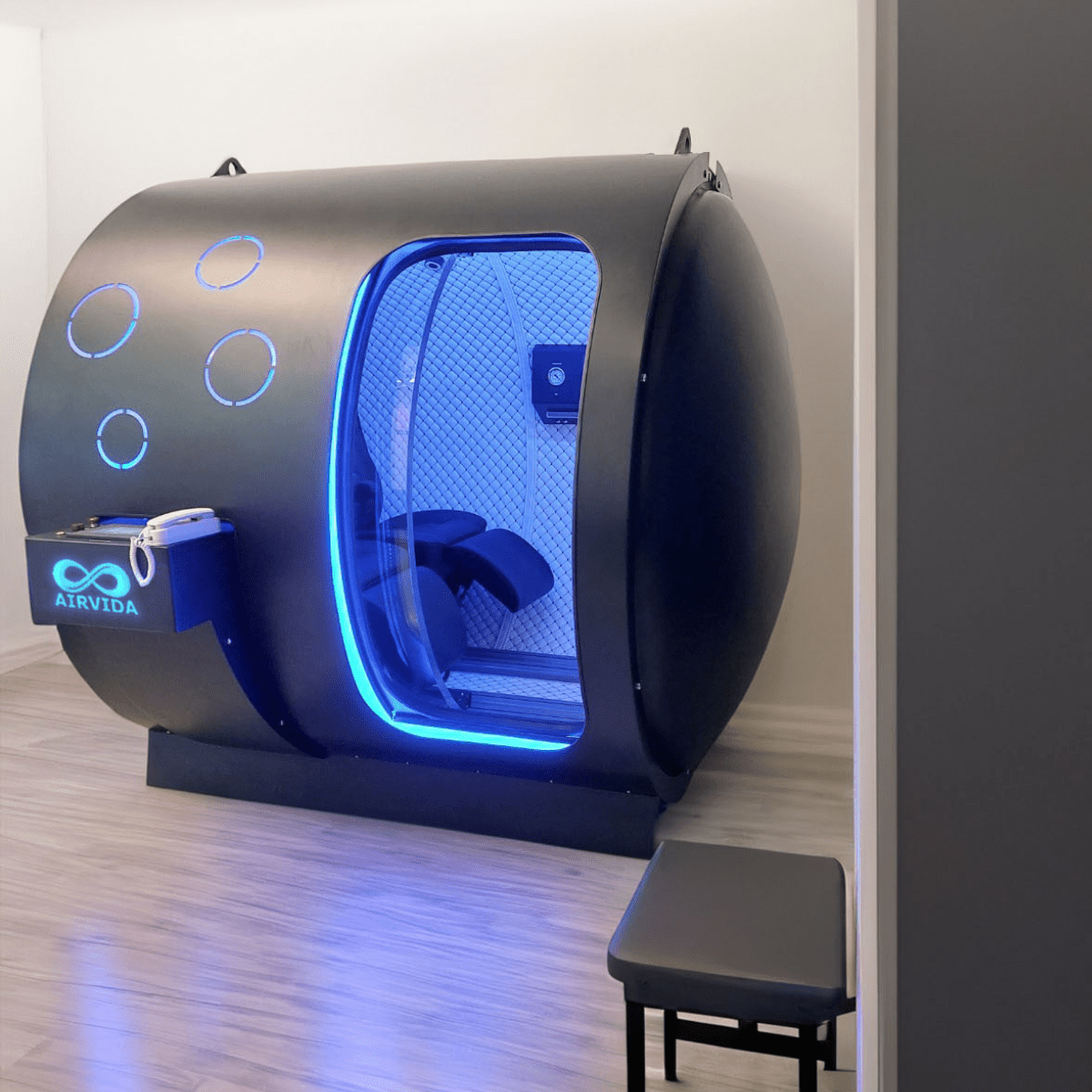 2.0 ATA Hardshell Multiplace Hyperbaric Chamber with BIBS Mask The Recovery Outlet