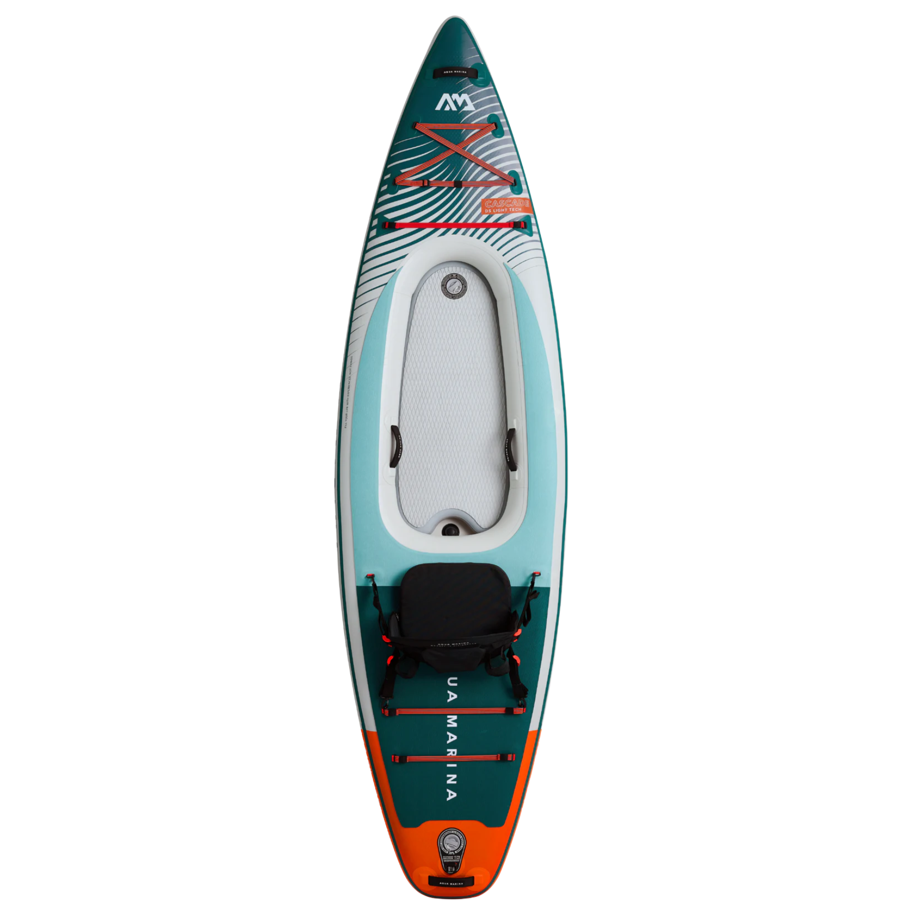 Aqua Marina Cascade 11'2" Inflatable Stand Up Paddle-Kayak Hybrid Board Aqua Marina