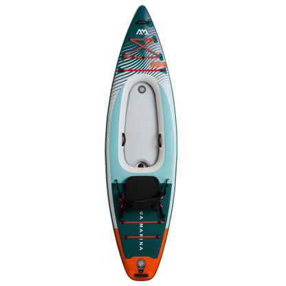 Aqua Marina Cascade 11'2" Inflatable Stand Up Paddle-Kayak Hybrid Board Aqua Marina