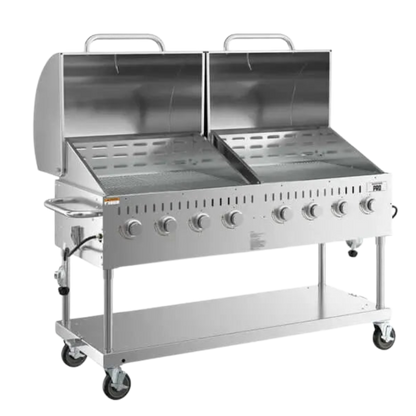 Backyard Master 60" Stainless Steel Propane Grill Nature Escape HQ