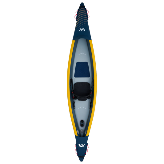Aqua Marina Tomahawk AIR-K 375 High-Pressure Speed Kayak – 1-Person Touring Performance Kayak (DWF Deck, Paddle Excluded) Aqua Marina
