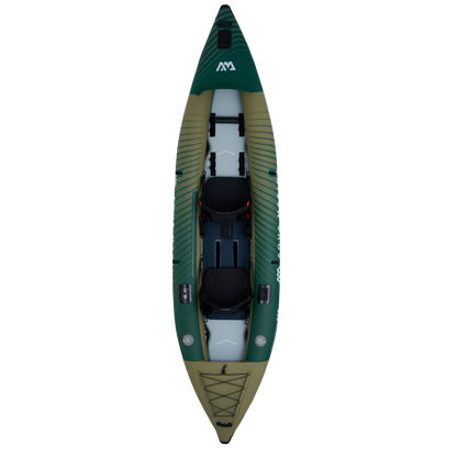 Aqua Marina Caliber 13'1" Angling Kayak – Modular Solo/Tandem Fishing Kayak with DWF Deck Aqua Marina