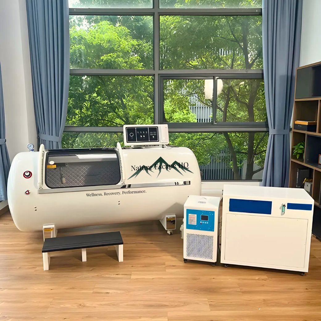 HP1501-75 Hard Lying Hyperbaric Oxygen Chamber | 1.5–1.6 ATA Nature Escape HQ