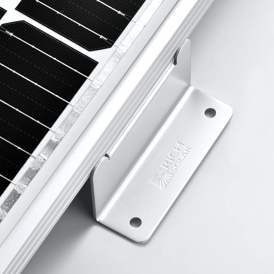 Z-Brackets | Mounting Hardware Z-Brackets with Screws | Designed for RICH SOLAR MEGA Series Solar Panels | Easy to Install Rich Solar