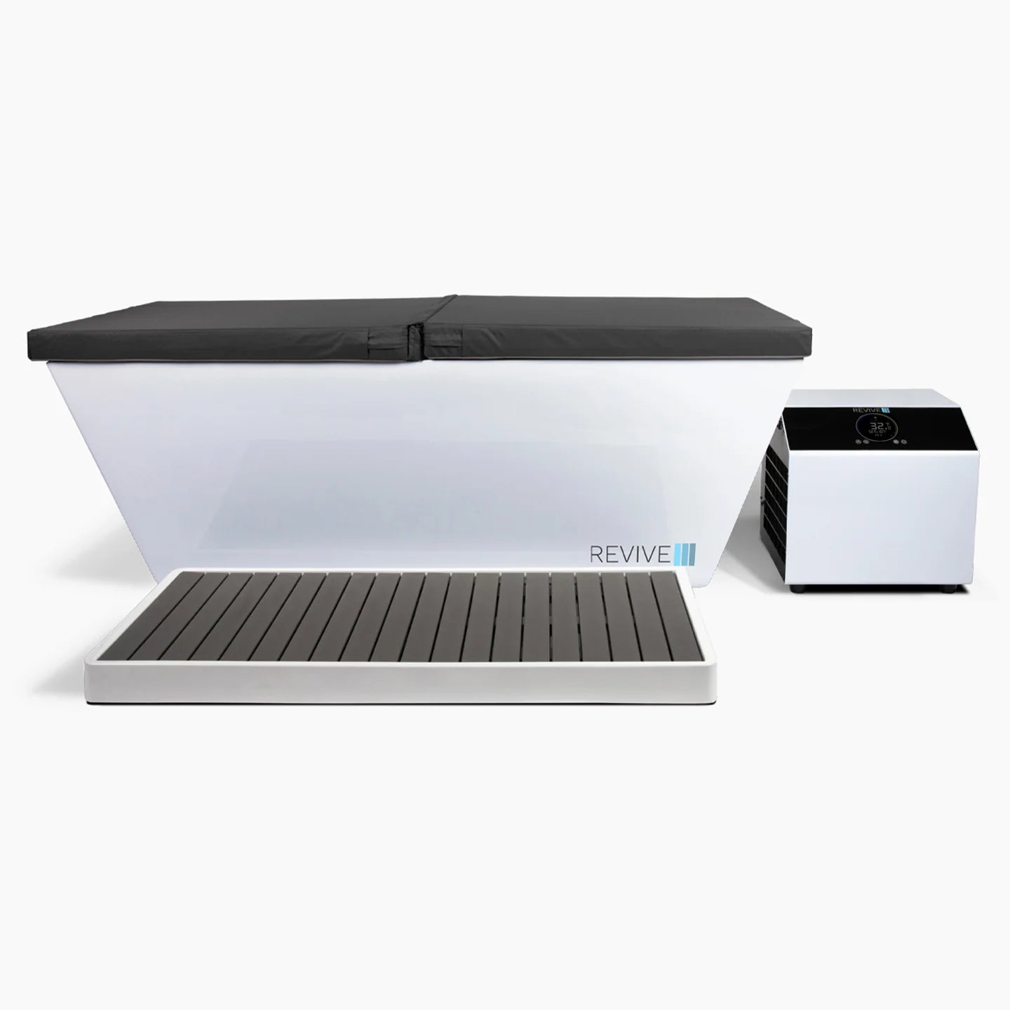 6 Person Traditional Sauna & Acrylic Plunge Revive