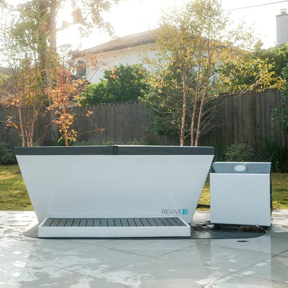 Revive Acrylic Plunge | Cold & Hot Therapy Tub with Advanced Temperature Control Revive