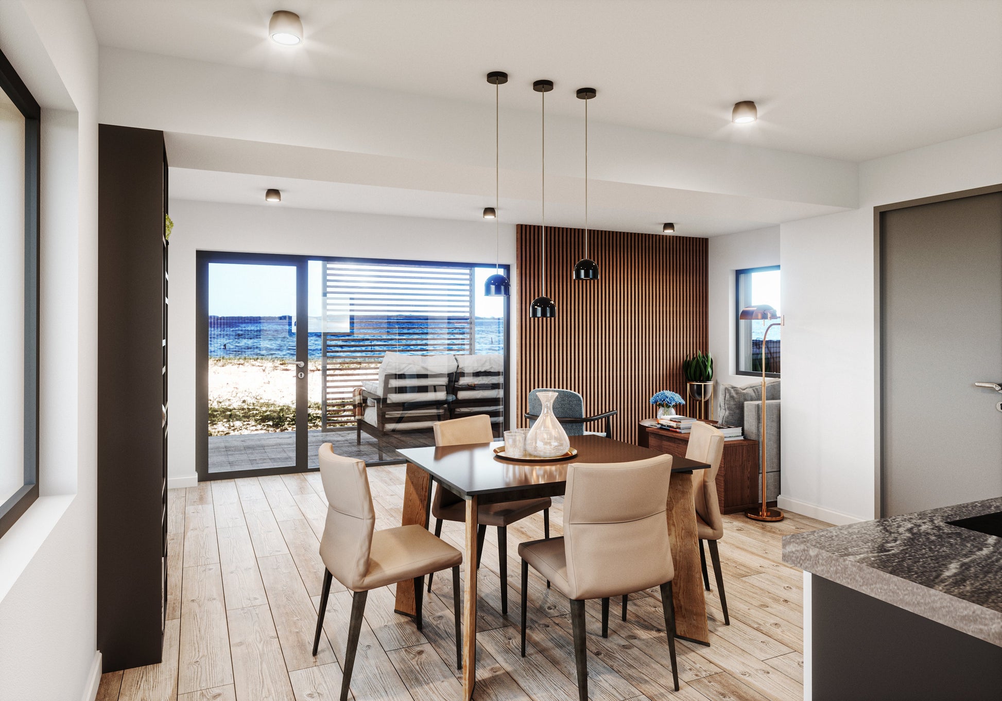 Urbana Casa Uno – 1-Bedroom Luxury Modular Home Offset Living