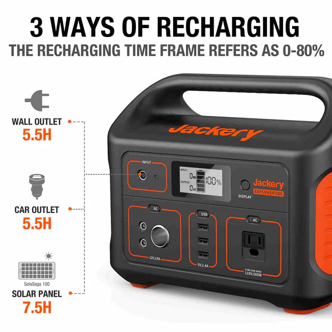 Jackery Explorer 500 Portable Power Station Jackery