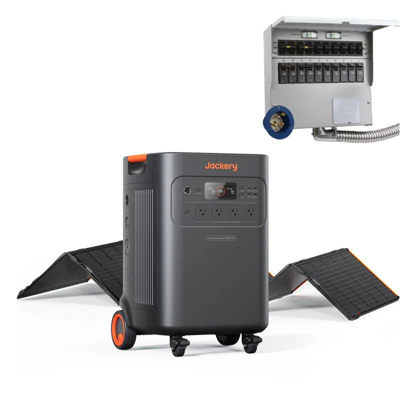 Explorer 5000 Plus + Solar Saga 500 X Jackery