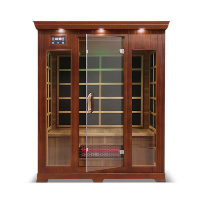 3 Person Full Spectrum Infrared Sauna with PureCarbon Heating & Canadian Wood Health Smart