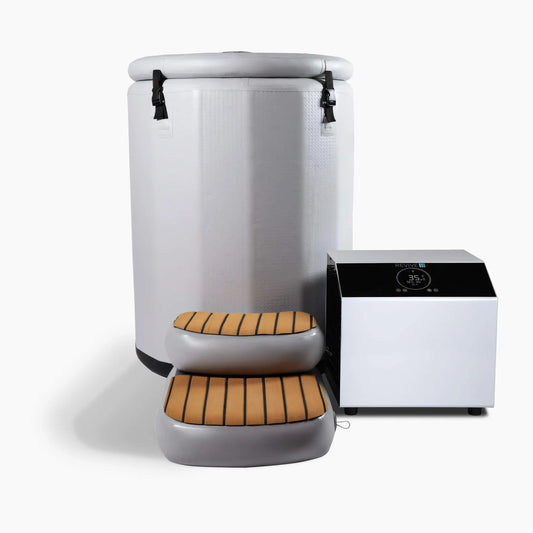 Inflatable Barrel Plunge – Compact Hot &amp; Cold Therapy Revive