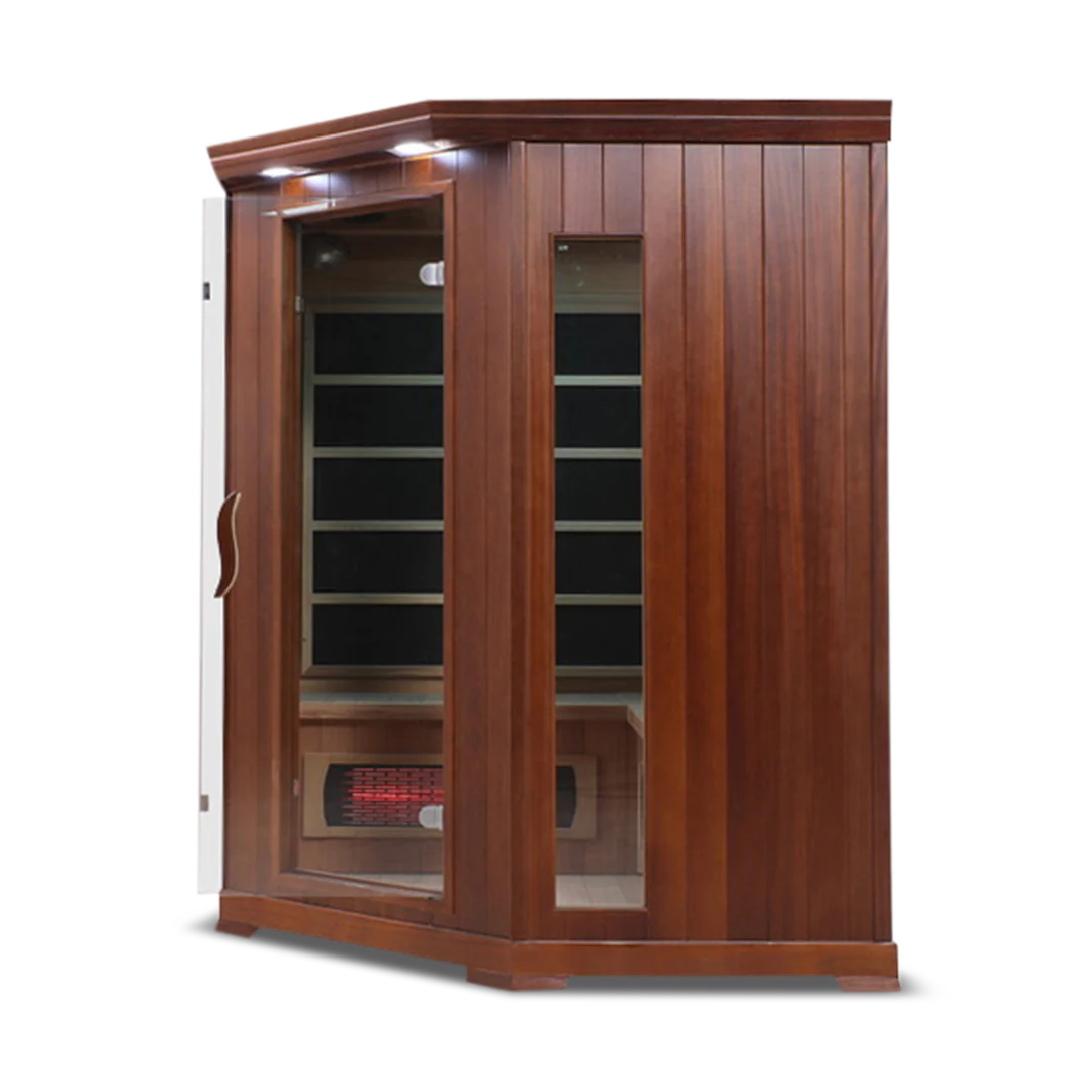 4 Person Full Spectrum Corner Infrared Sauna Health Smart