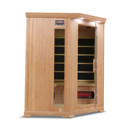 4 Person Full Spectrum Corner Infrared Sauna Health Smart