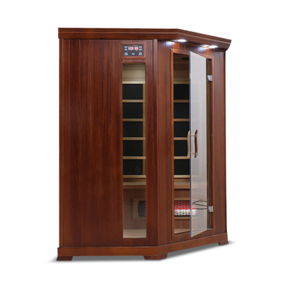 4 Person Full Spectrum Corner Infrared Sauna Health Smart