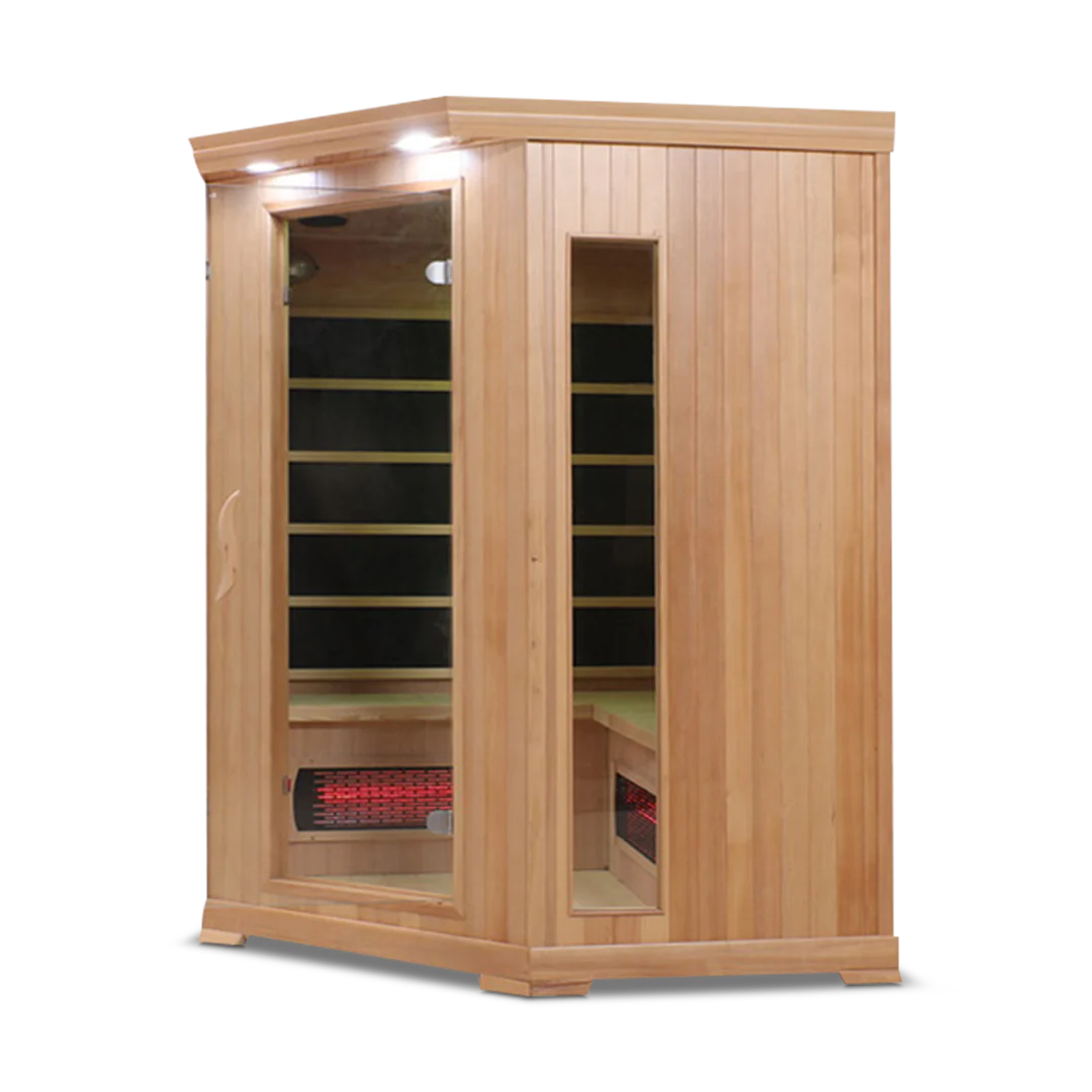 4 Person Full Spectrum Corner Infrared Sauna Health Smart
