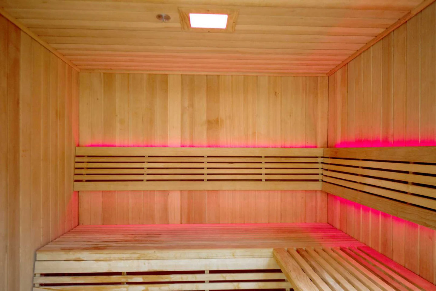 6 Person Traditional Sauna & Acrylic Plunge Revive